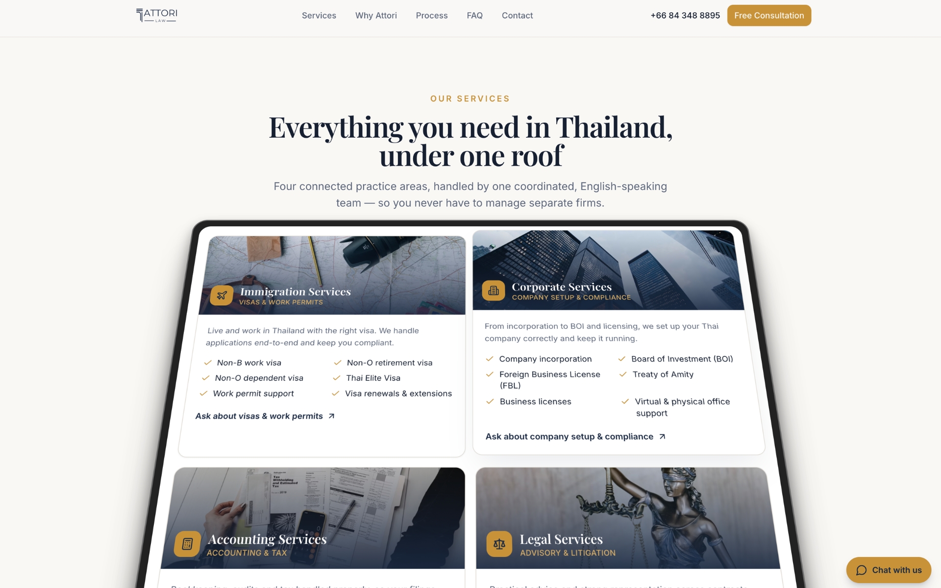 Small-business website built by BuildFreeSite